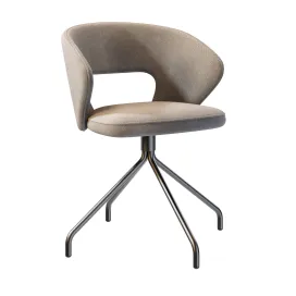 Fard Metal 665 Swivel Chair by Origins 1971